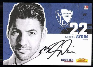 Mirkan Aydin VFL Bochum 2013-14 Autogrammkarte Original Signiert + A 86453