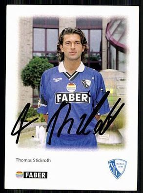 Thomas Stickroth VFL Bochum 1996-97 Autogrammkarte Original Signiert + A 86321
