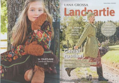 Lana Grossa "Landpartie", Herbst/ Winter 2020/21, Anleitungen für 16 Modelle