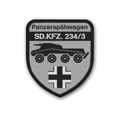 Patch SdKfz 234-3 Puma Panzerspähwagen Stummel 7,5-cm-KwK 37 #37163