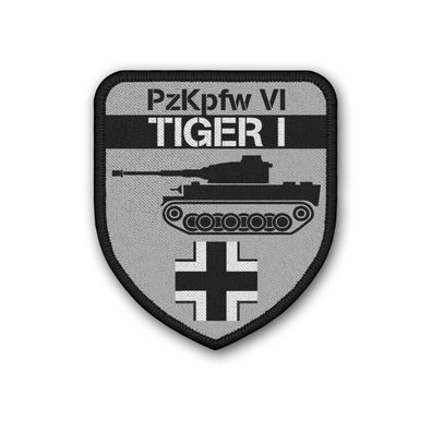 Patch PzKpfw VI Tiger I Panzer-Kampfwagen Aufnäher Klett#37157