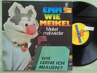 LP Peggy Emm wie Meikel Manfred Tesch Fernsehserie Vinyl Hörspiel
