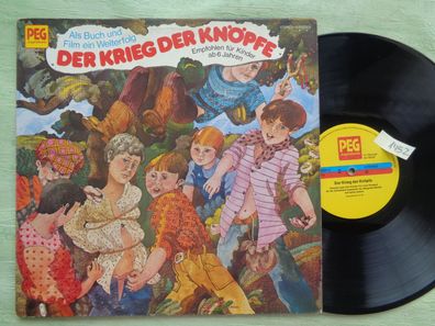 LP PEG Der Krieg der Knöpfe Louis Pergaud Margarita Meister Hörspiel Vinyl
