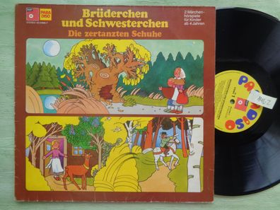 LP Paradiso Brüderchen und Schwesterchen Die zertanzten Schuhe Grimm Hörspiel Vinyl