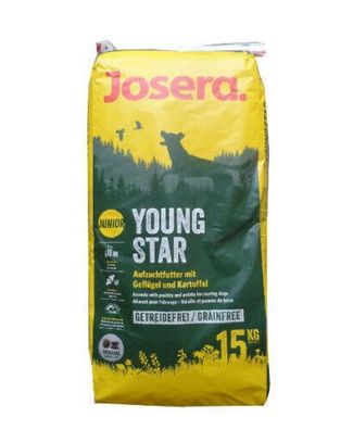 15kg Josera Nature YoungStar Junior Hundefutter - Getreidefrei