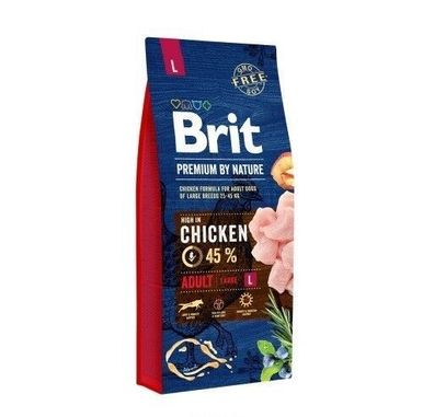 3kg Brit Premium By Nature Adult L Hundefutter für große Rassen