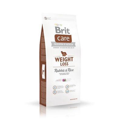 1kg Brit Care Weight Loss Rabbit & Rice Hundefutter