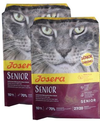 2x10kg Josera Senior (ehemals Carismo) Katzenfutter