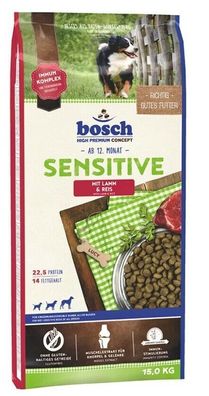 15kg Bosch Adult Sensitive Lamm & Reis Hundefutter TOP PREIS