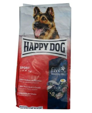 14kg Happy Dog Adult Sport Hundefutter, Trockenfutter für ausgewachsene Hunde