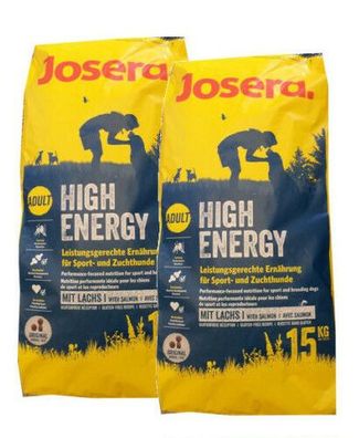 2x15kg Josera High Energy Hundefutter * * * TOP PREIS * **