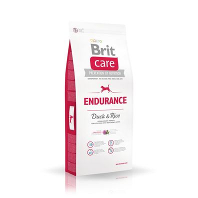 12kg Brit Care Endurance Duck & Rice Activity Hundefutter für aktive Hunde