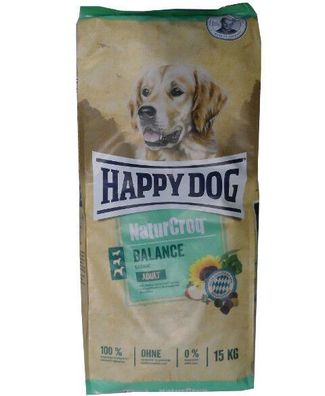 15kg Happy Dog Naturcroq Adult Balance Hundefutter