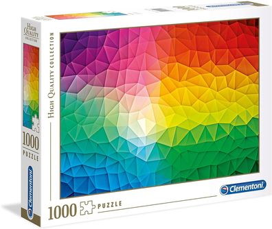 Clementoni Puzzle 39521 - Gradient (1000 Teile) Puzzel bunt Farberlauf Farben