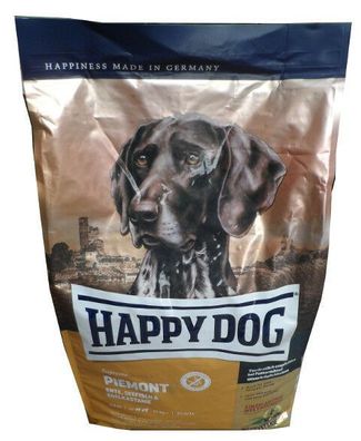 10kg Happy Dog Piemonte Supreme Sensible Hundefutter mit Edelkastanie