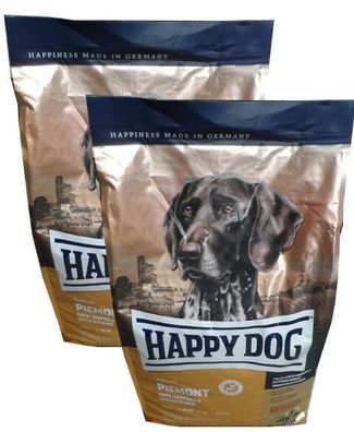 2x10kg Happy Dog Piemonte Supreme Sensible Hundefutter mit Edelkastanie