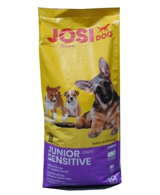 18kg Josera JosiDog Junior Sensitive Hundefutter