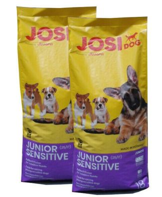 2x18kg Josera JosiDog Junior Sensitive Hundefutter