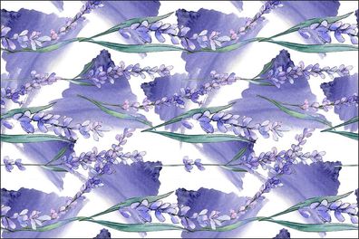 Muralo Selbstklebende Fototapeten XXL Lavendel Blumen 192