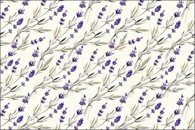 Muralo Selbstklebende Fototapeten XXL Lavendel Blumen 193