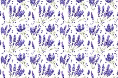Muralo Selbstklebende Fototapeten XXL Lavendel Blumen 194