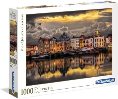 Clementoni Puzzle 39421 - Niederländische Traumwelt (1000 Teile) Puzzel Holland