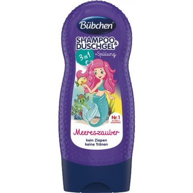 34,35EUR/1l B?bchen Shampoo und Duschgel 3in1 Meereszauber mit Sp?lung 230ml