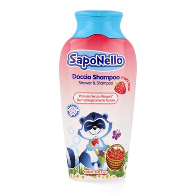 Paglieri SapoNello Duschgel & Shampoo Kids Frutti Rossi 250 ml