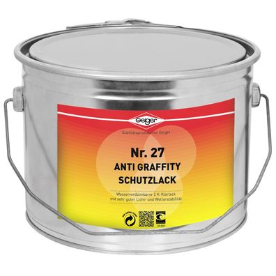 Geiger Nr.27 Anti Graffity Schutzlack 5 Liter farblos