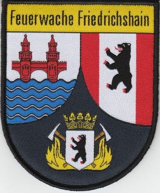 Klettabzeichen Berliner Feuerwehr - Feuerwache Friedrichshain