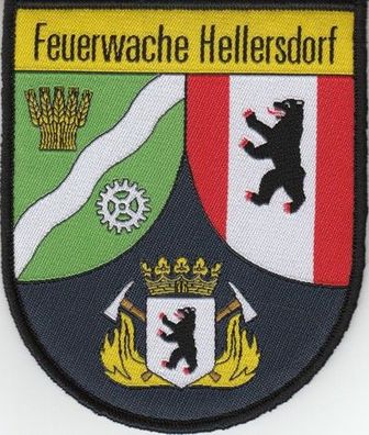 Klettabzeichen Berliner Feuerwehr - Feuerwache Hellersdorf