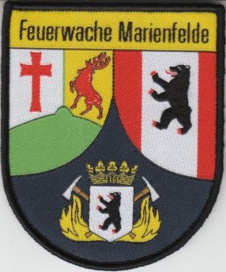 Klettabzeichen Berliner Feuerwehr - Feuerwache Marienfelde