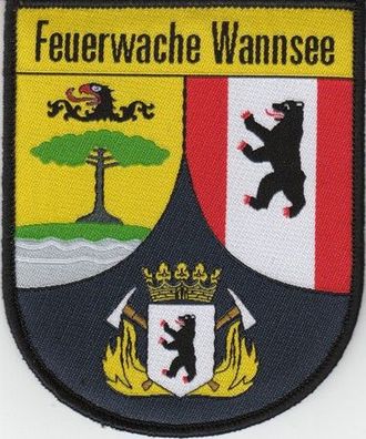 Klettabzeichen Berliner Feuerwehr - Feuerwache Wannsee