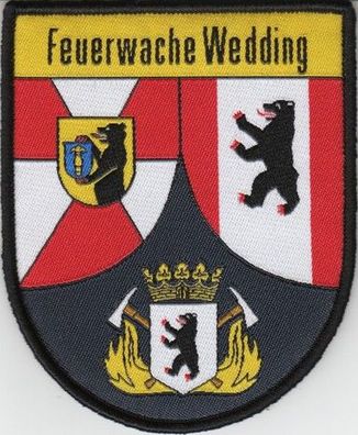 Klettabzeichen Berliner Feuerwehr - Feuerwache Wedding