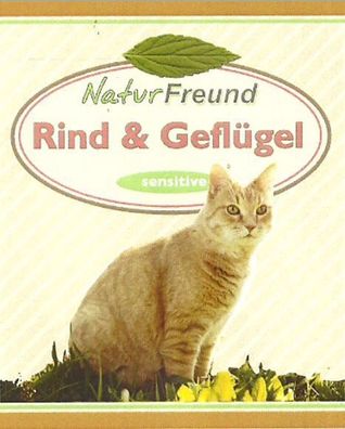 NaturFreund cat Rind & Geflügel 400g