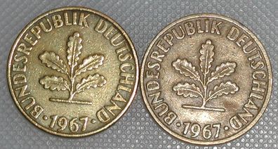 10 Pfennig 1967 F J