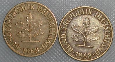 10 Pfennig 1968 D G