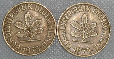 10 Pfennig 1975 D J