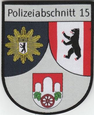 Klettabzeichen Polizei Berlin - Polizeiabschnitt 15