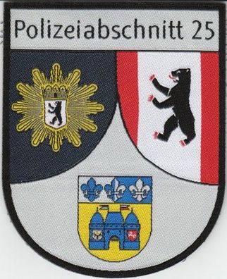 Klettabzeichen Polizei Berlin - Polizeiabschnitt 25