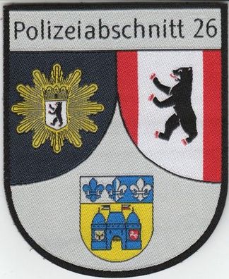 Klettabzeichen Polizei Berlin - Polizeiabschnitt 26