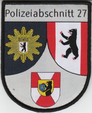 Klettabzeichen Polizei Berlin - Polizeiabschnitt 27