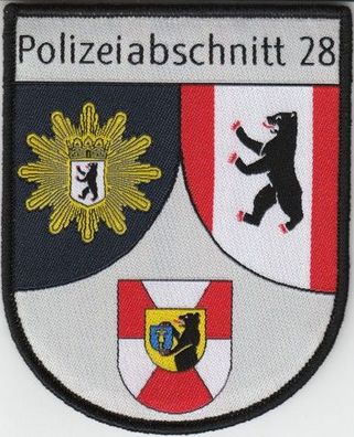 Klettabzeichen Polizei Berlin - Polizeiabschnitt 28
