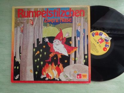 LP Paradiso Rumpelstilzchen Zwerg Nase Grimm Hauff Märchen Hörspiel Peter Folken