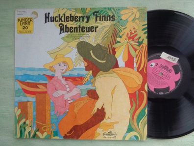 LP Intercord Kinderland Huckleberry Finns Abenteuer Mark Twain Kurt Vethake Vinyl