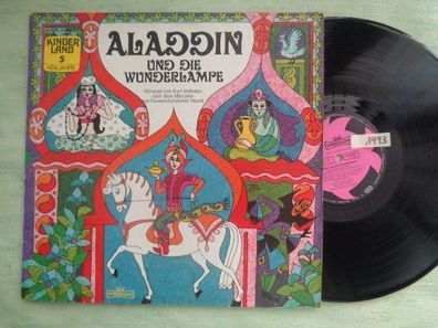 LP Intercord Kinderland Aladdin und die Wunderlampe 1001 Nacht Kurt Vethake Vinyl