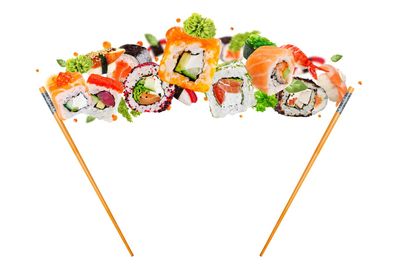 Muralo VLIES Fototapeten Tapeten XXL Küche Stücke von Sushi DEKOR 3233