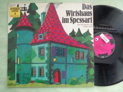 LP Intercord Kinderland Das Wirtshaus im Spessart Hauff Märchen Hörspiel Vethake Kurt