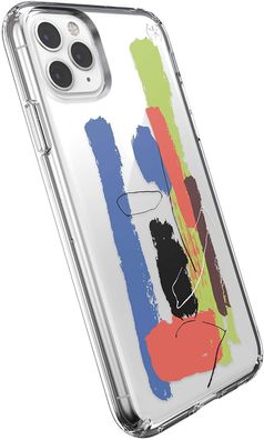 Speck Presidio Schutzhülle für iPhone 11 Pro Max Handyhülle transparent bunt