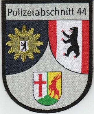 Klettabzeichen Polizei Berlin - Polizeiabschnitt 44